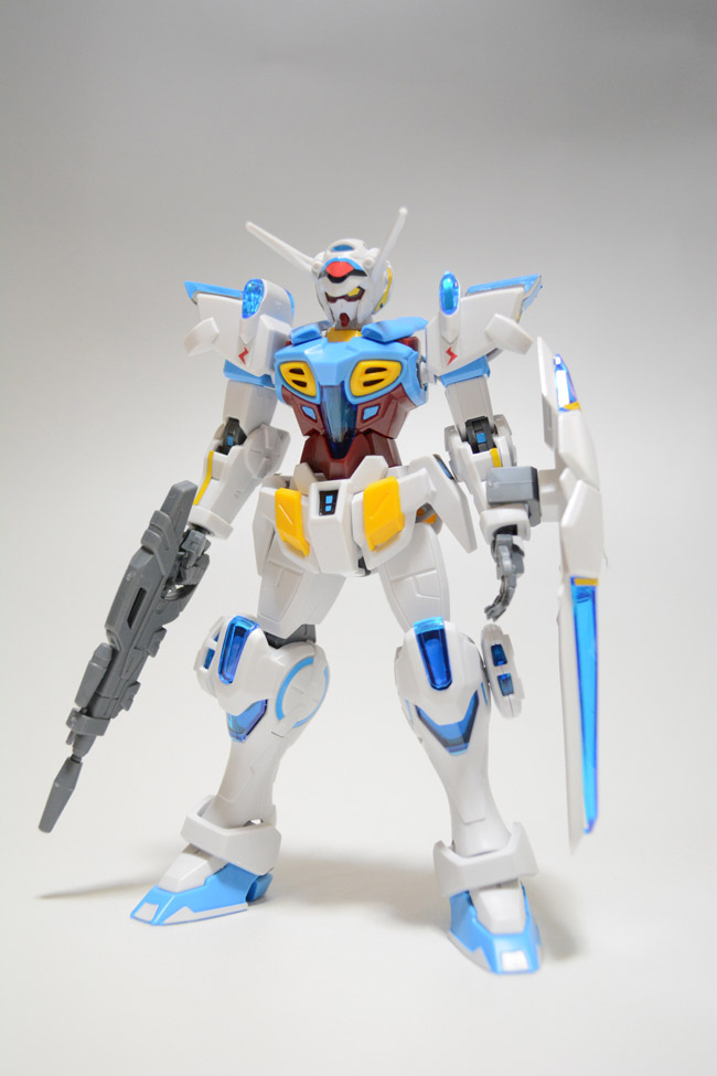 ガンプラ全塗装完成品 HGガンダムGーセルフパーフェクトパック