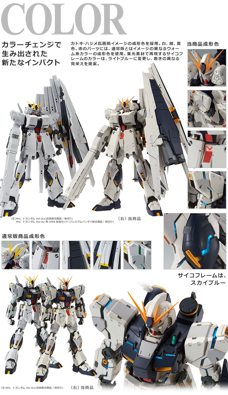 未組立 MG νガンダム HWS - プラモデル