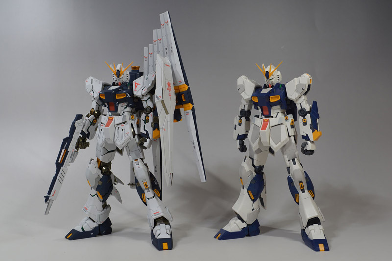 即納最安値MG νガンダム　HWS ロボット