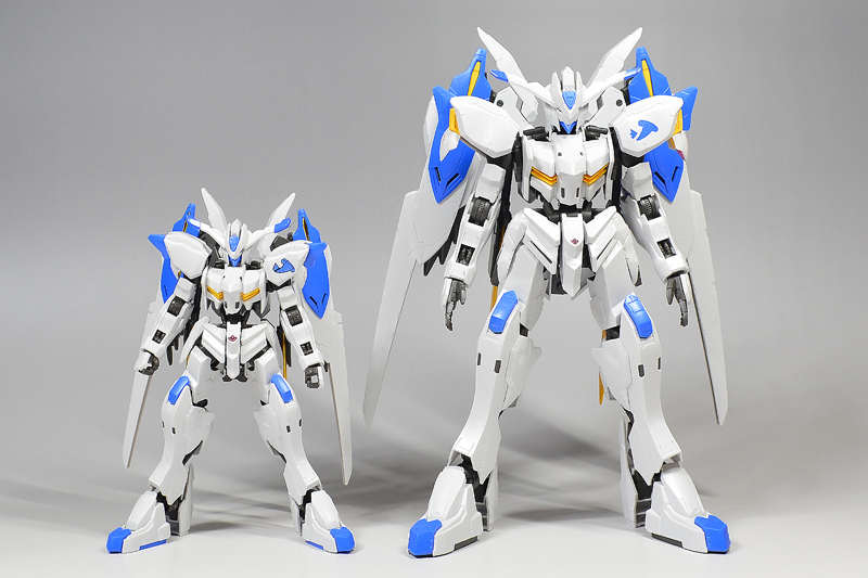 輝く高品質な ガンプラ　1 100 フルメカニクス　ガンダム　バエル