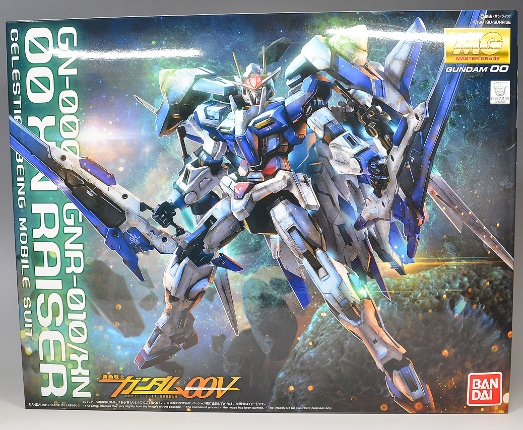 ガンプラ(ダブル00) ザンライザー+7ソード(改造品)