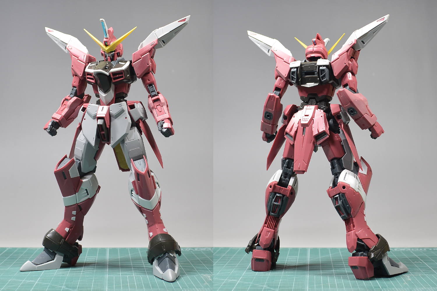 Mg ジャスティスガンダムの製作 改修その１ ガンダムブログはじめました