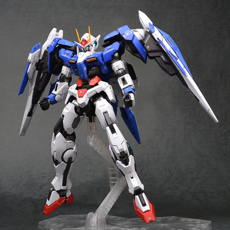 MG ダブルオーライザー塗装済み完成品 ガンダム完成品 ガンプラ ...