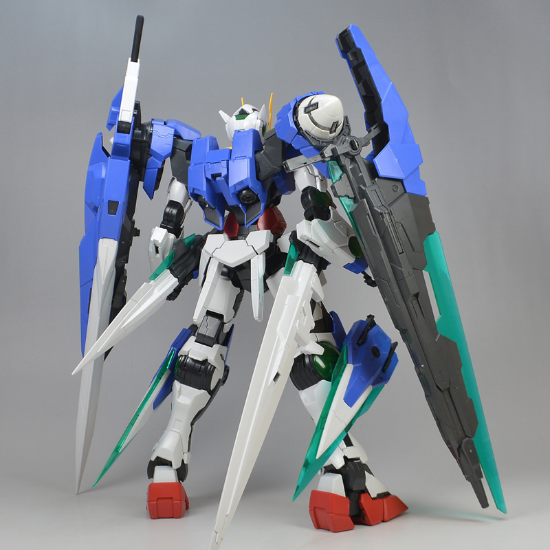 履き心地◎ ダブルオーガンダムセブンソード MG 塗装済完成品