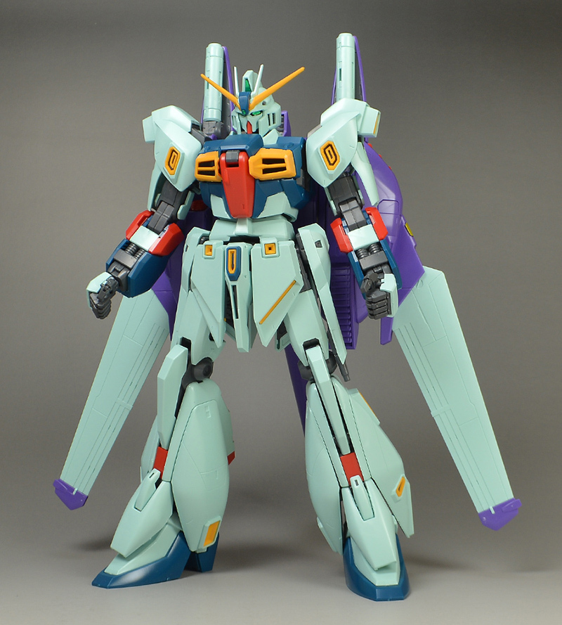 MG リ・ガズィ・カスタム　塗装済み完成品ガンプラ