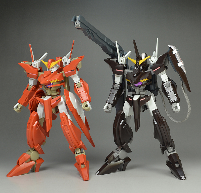 ガンプラ ガンダムスローネドライ、ガンダムスローネアイン 独特の上品 