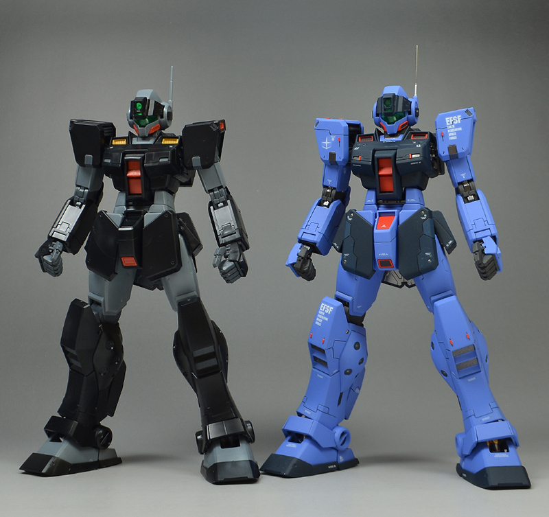 MG 1/100 ジム・スナイパーII（リド・ウォルフ機） - プラモデル