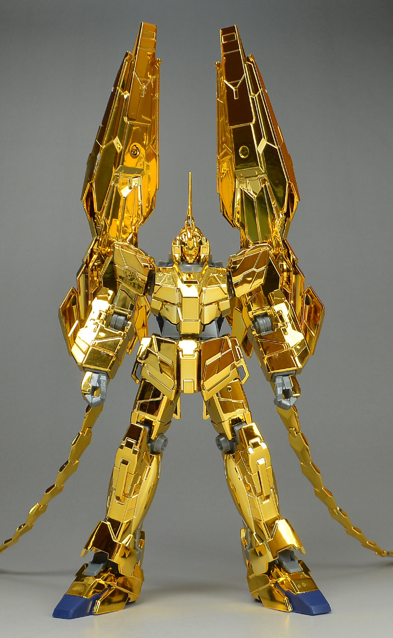 ガンプラ HG 144 ユニコーンガンダム3号機 フェネクス ゴールドメッキ 