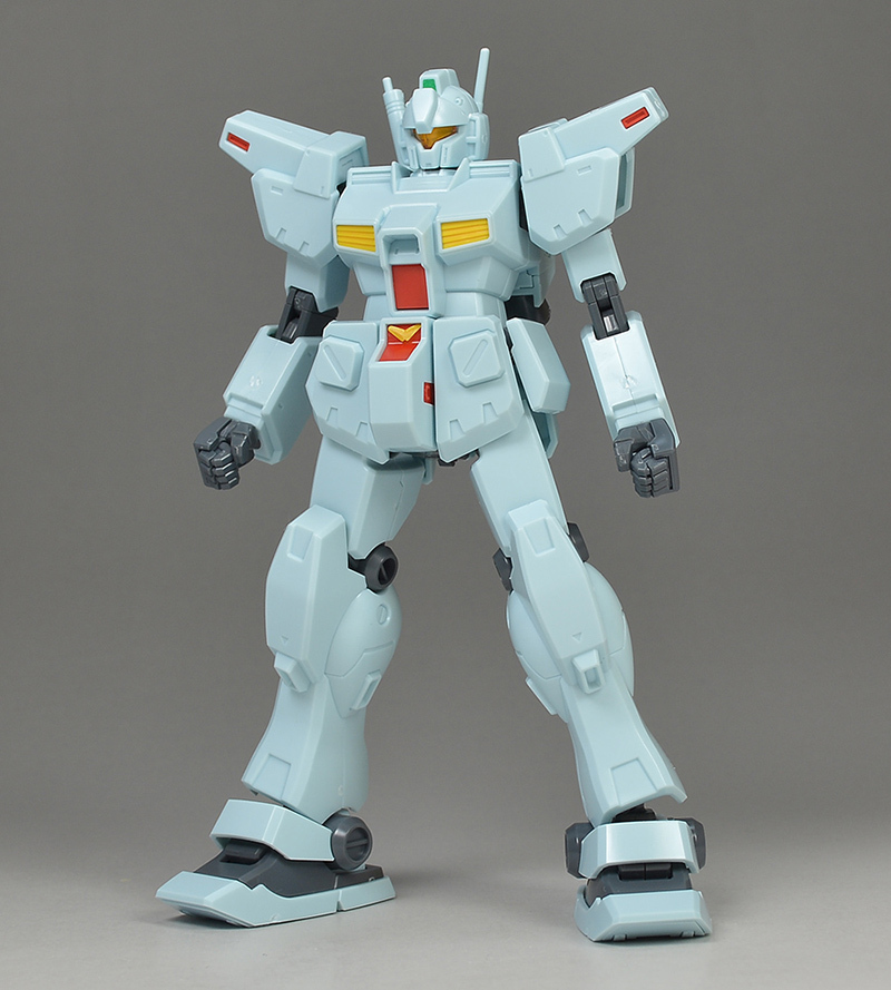 ガンプラ HGUC 1／144 ジム・カスタム 塗装済 完成品 - 模型/プラモデル