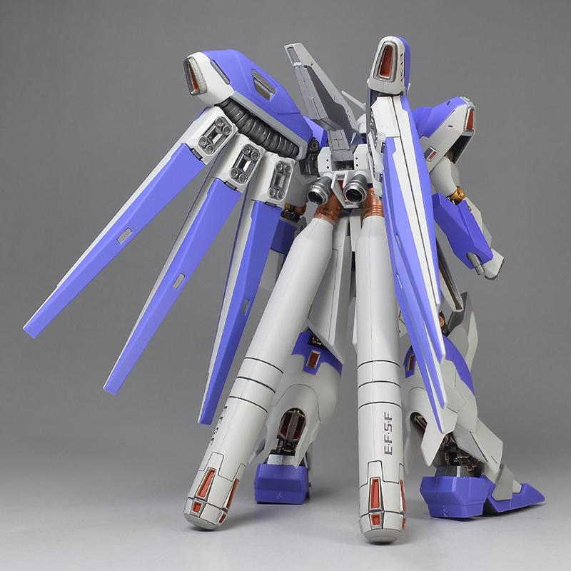 BANDAI - metal robot魂 Hi-νガンダム ベルトーチカチルドレンの+