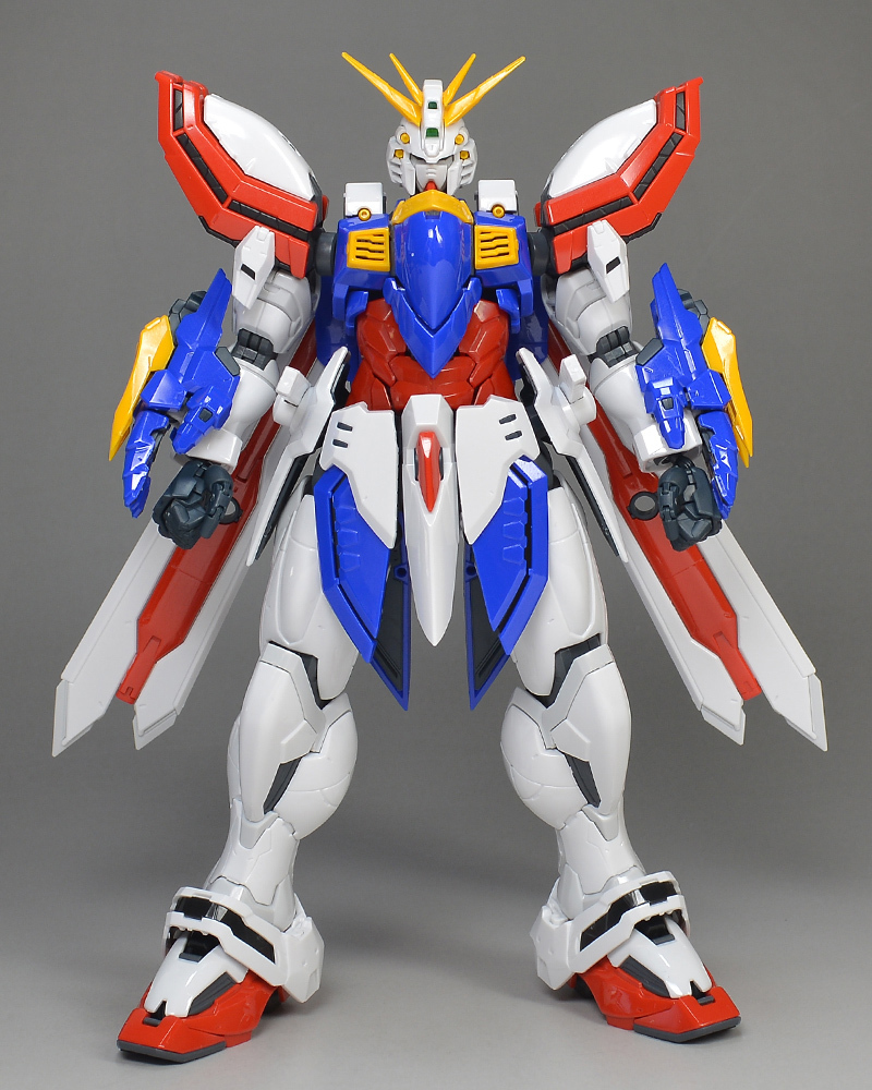 ブリヤンテス・レッド ハイレゾリューション ゴッドガンダム MG