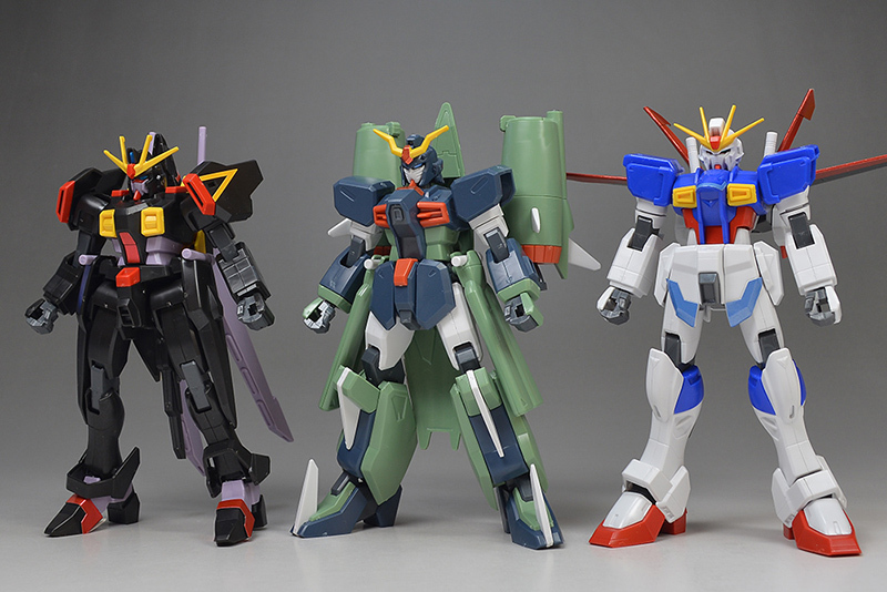 HG ガンプラ カオスガンダム ガイアガンダム アビスガンダム ガンダム 