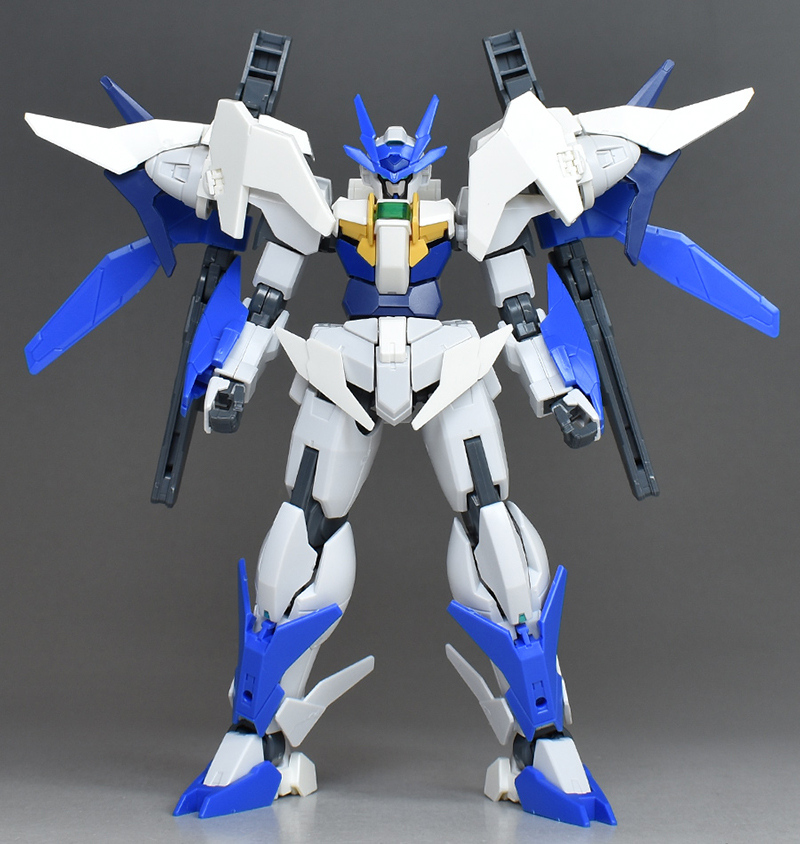 新版 HG ロードアストレイダブルリベイク ガンダムダブルオースカイ 