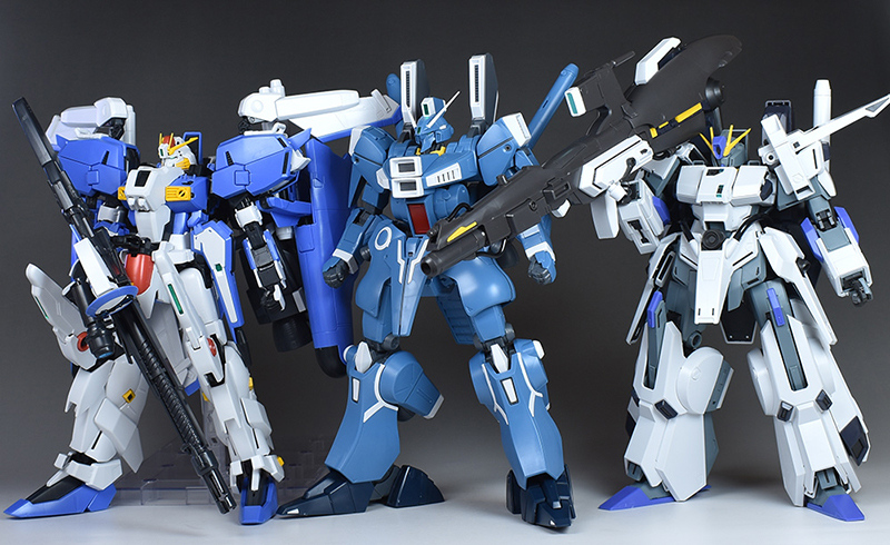 日本最大の バンダイ MG ガンダムMk-V Sガンダム セット『素組み ...