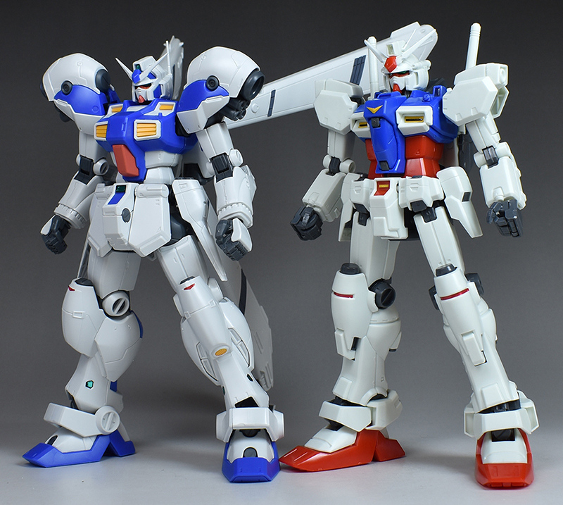 グリーン・ホワイト系 完成品♪ バンダイ RE／100 1／100 ガンダム試作