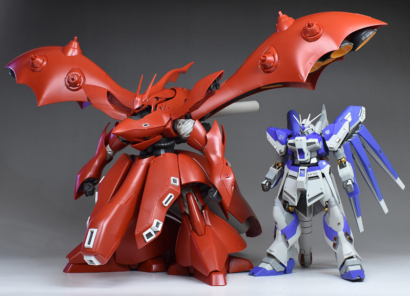 HG 1/144 ナイチンゲール、RG 1/144 Hiѵガンダム 世界の feeds.oddle