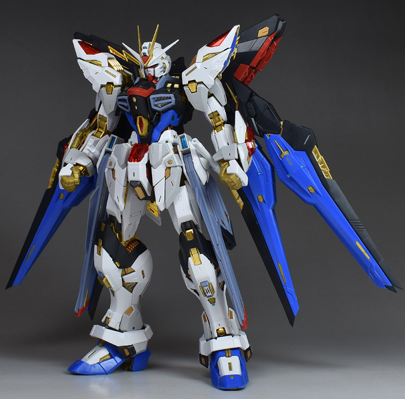 ガンプラ MGEX ストライクフリーダム 塗装済完成品-silversky