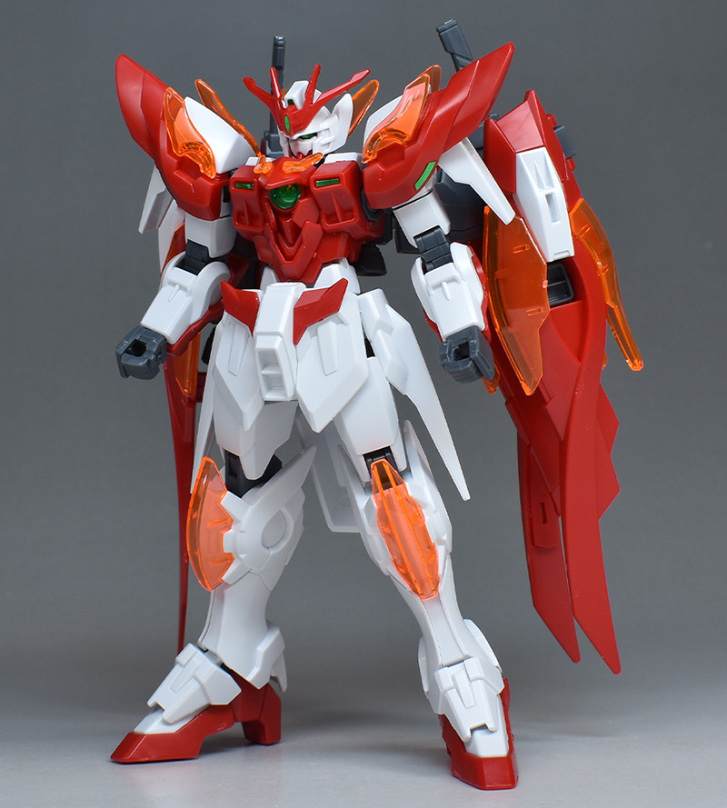 HG ウイングガンダムゼロ炎 改造オリジナル塗装完成品 - プラモデル