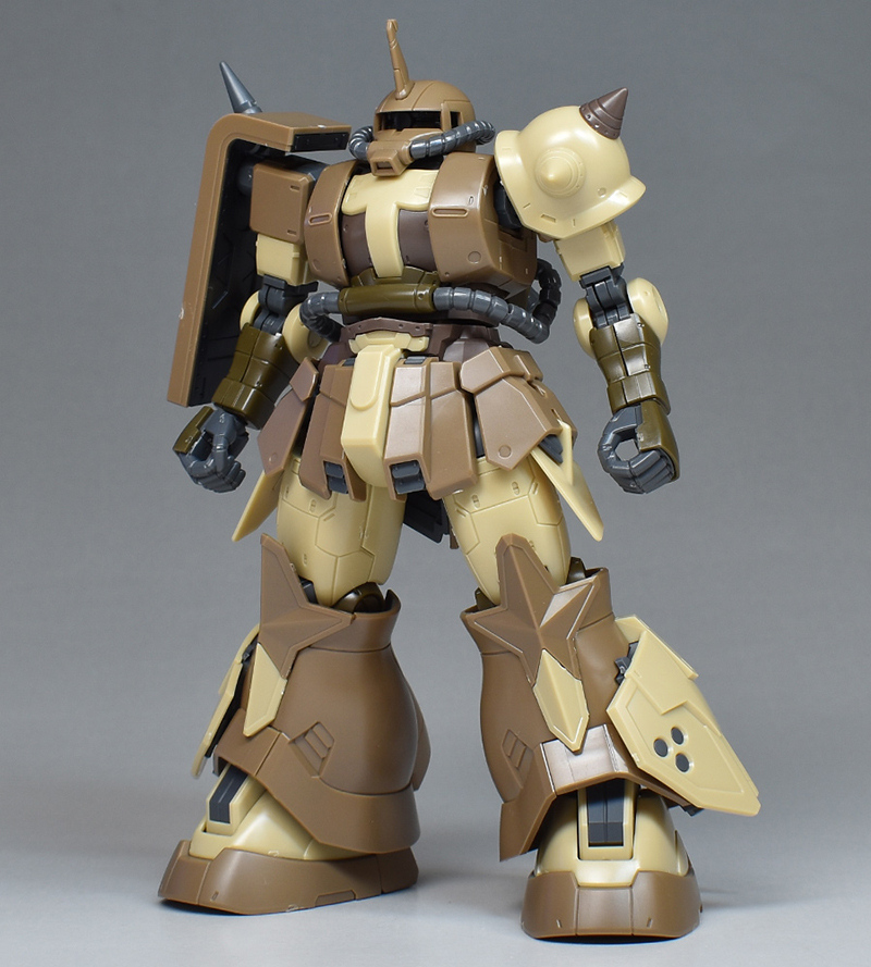 HG ザク高機動型エグバ機 ジムスレッガー機 フルアーマーガンダム