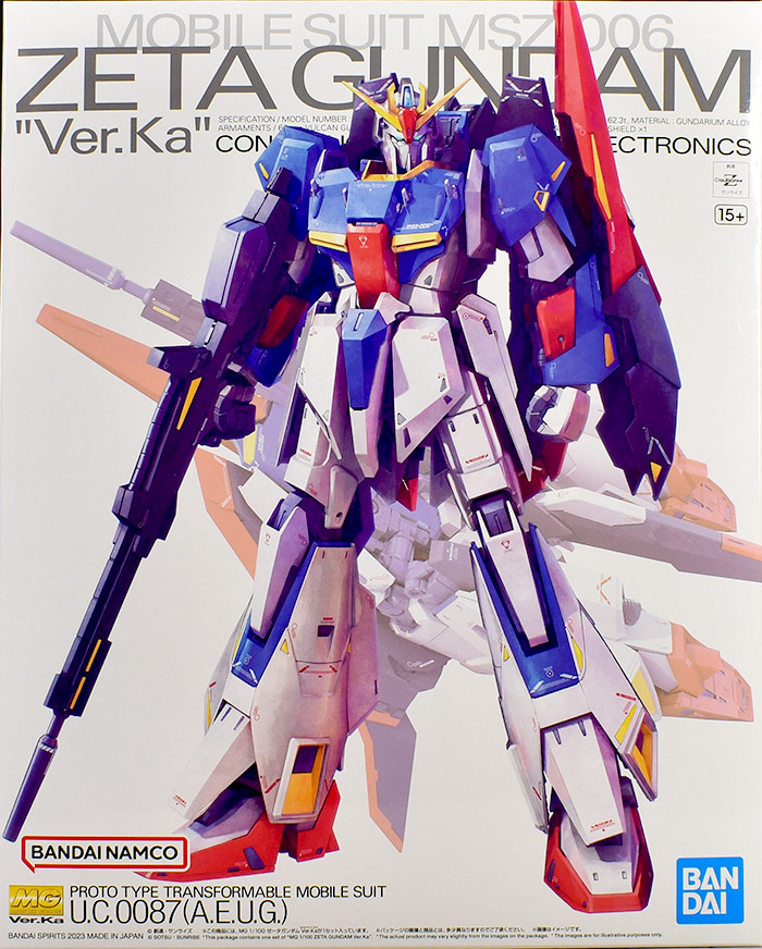 MG Zガンダム Z GUNDAM Ver.Ka (素組完成品) 1 100 - 模型