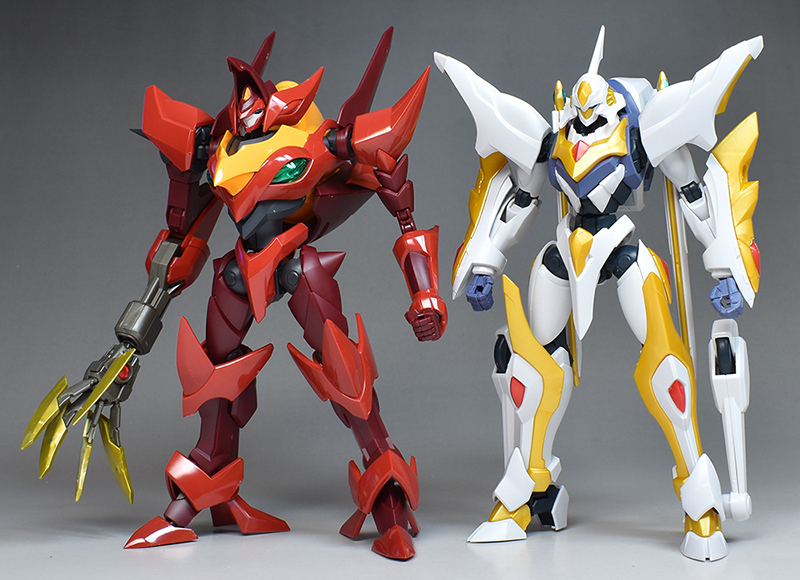 hg 1/35 紅蓮聖天八極式 ガンプラ 全塗装 完成品 プレミアムバンダイ 