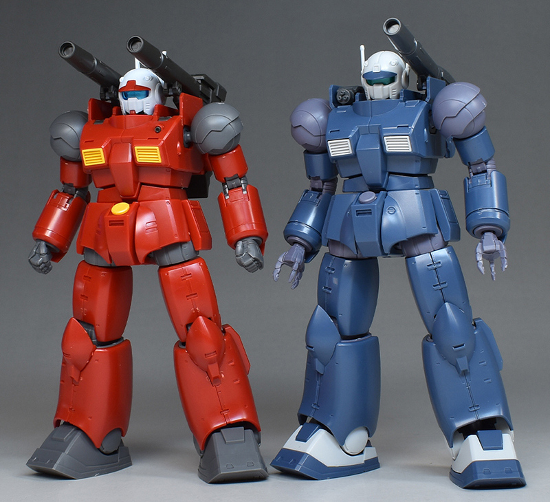 HG ガンキャノン ククルスドアン版 ガンプラ 全塗装 完成品 - プラモデル