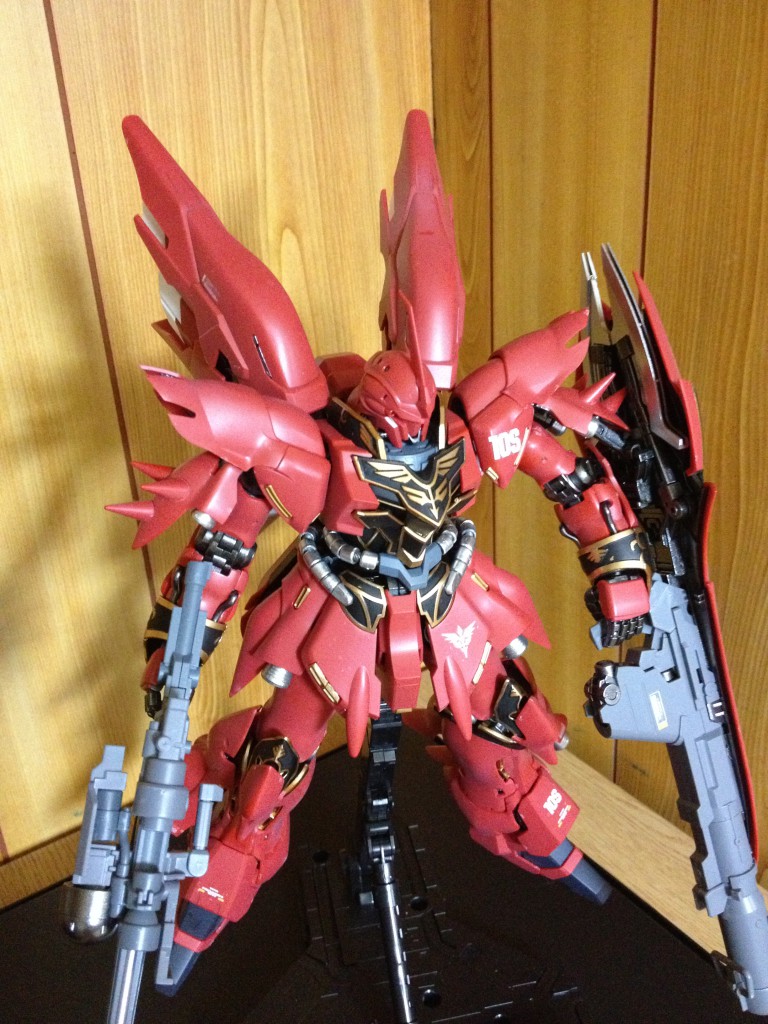MGシナンジュの塗装方法、組立工程のご紹介！その② | ガンダムブログ