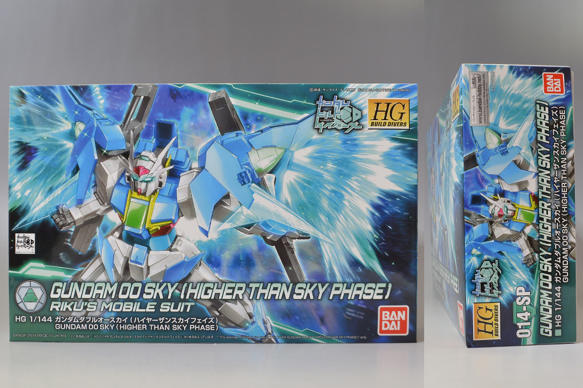 HGBD 1/144 ガンダムダブルオースカイ(ハイヤーザンスカイフェイズ) HGBD 1/144 ガンダムダブルオースカイ（ハイヤーザンスカイ