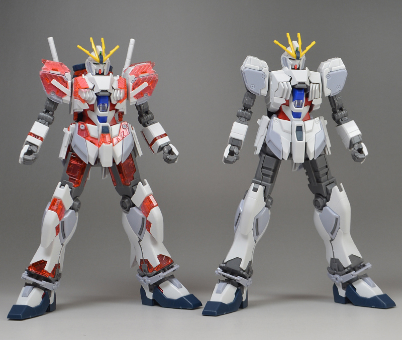 ガンプラ全塗装完成品 hgナラティブガンダム C装備 - おもちゃ