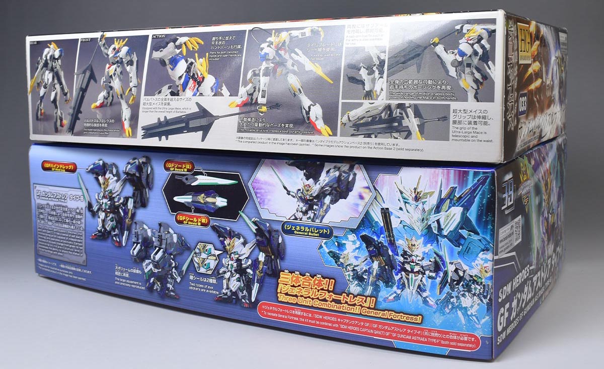 SDW HEROES GF ガンダムアストレア タイプ-Bのパッケージ